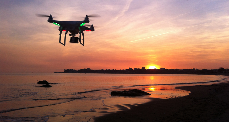 Photos et Vidéos aériennes en drone à Saint Nazaire, La Baule, Pornichet, Le Pouliguen, Guérande.